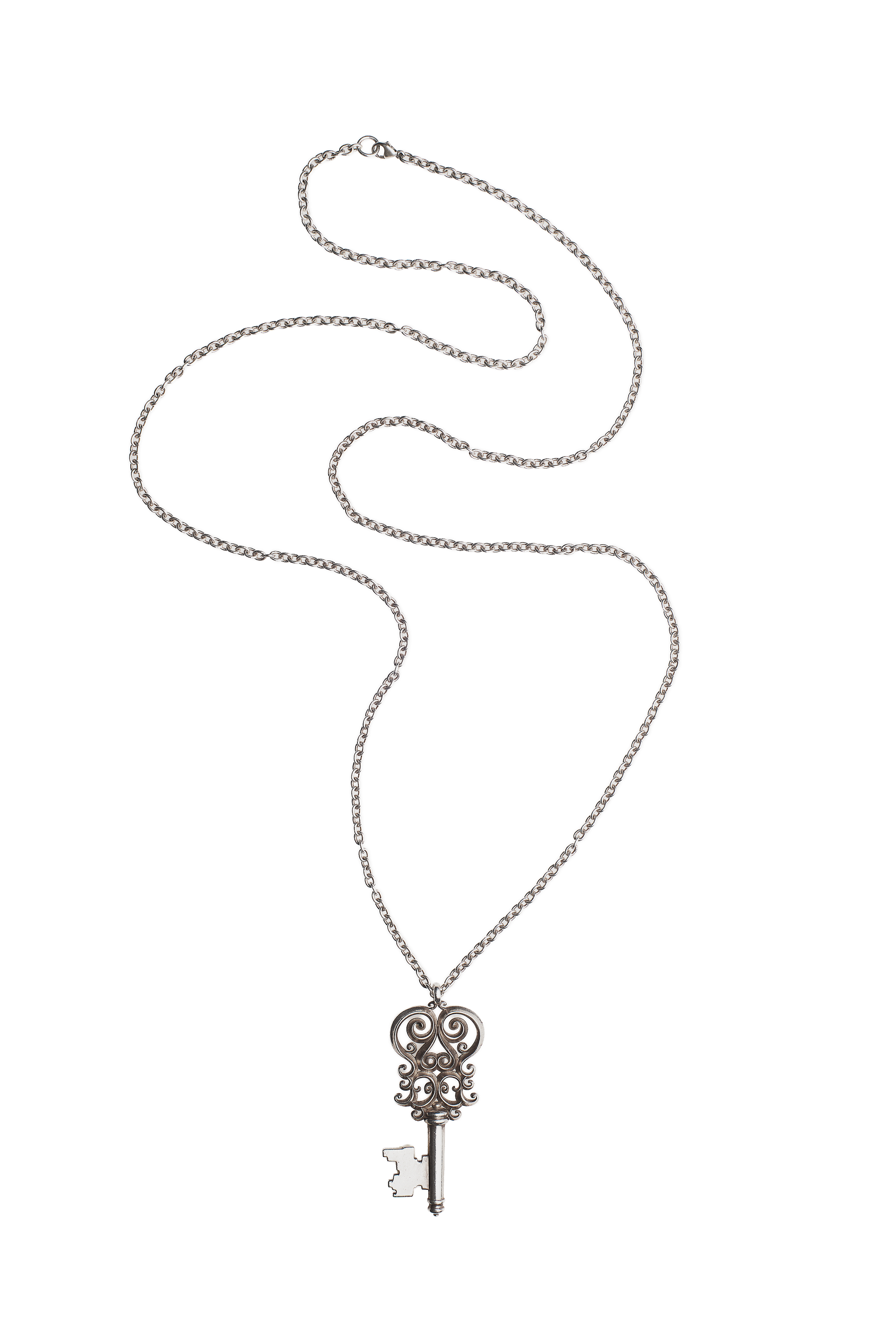 Sterling Silver Logo Chain