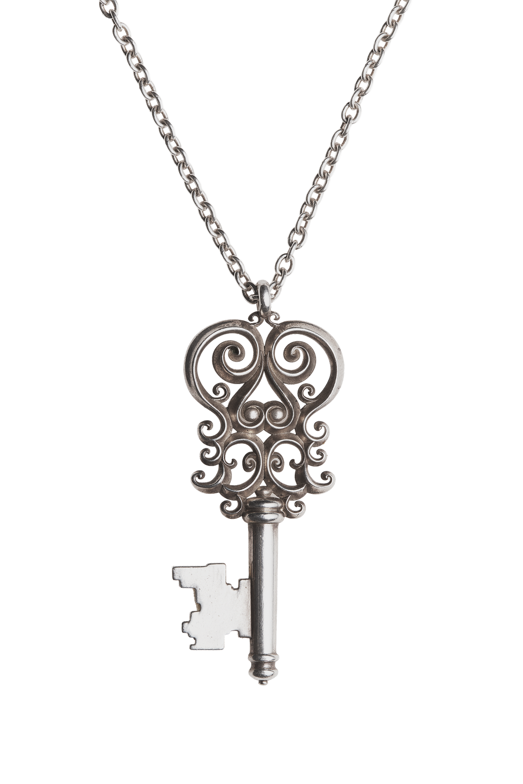Sterling Silver Logo Chain
