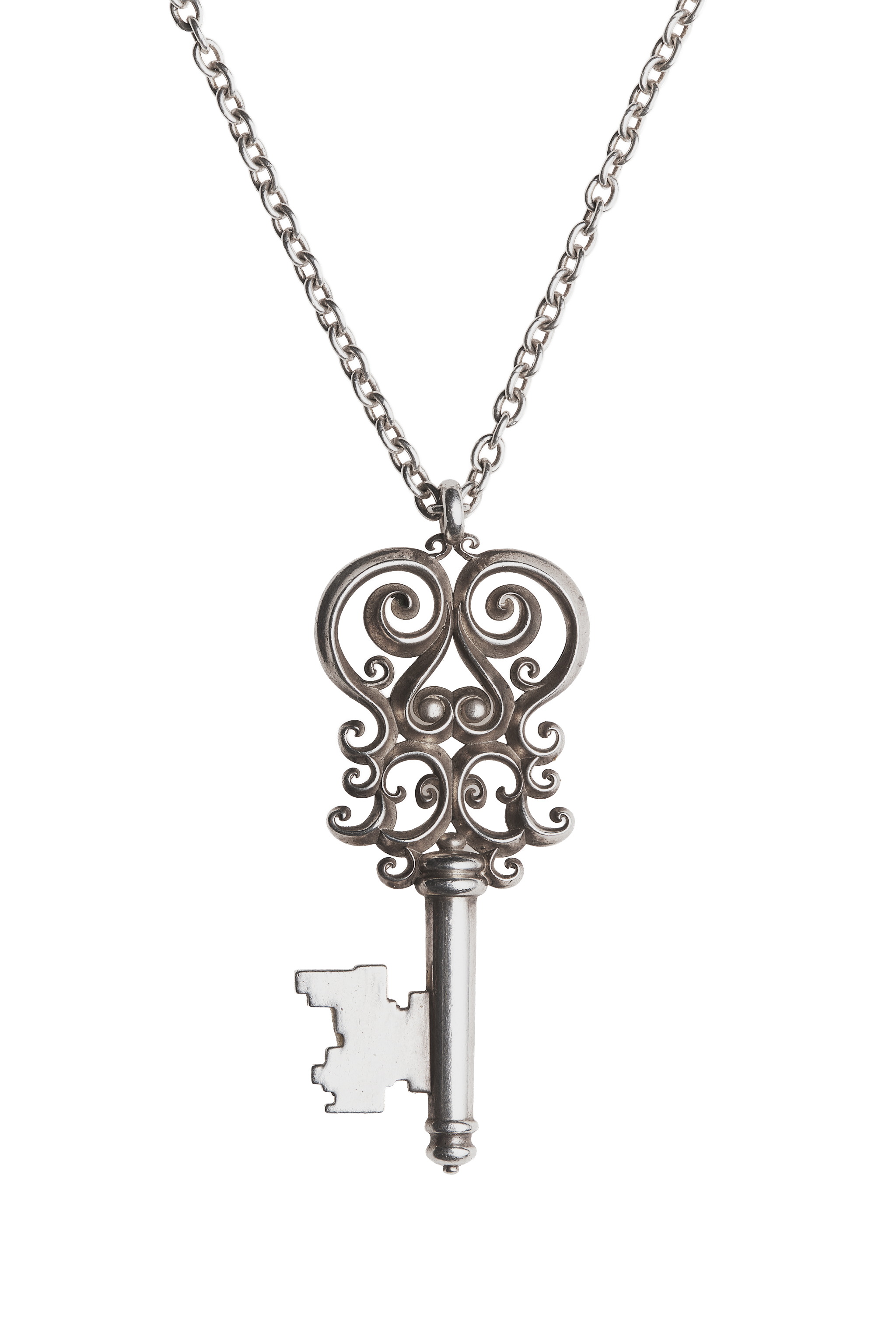 Sterling Silver Logo Chain